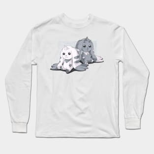 Terriermon and Lopmon Long Sleeve T-Shirt